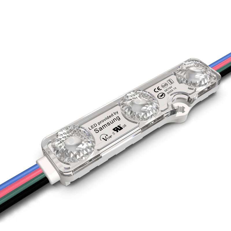 Image of 12V DC SAMSUNG PRO 50 units 36W RGB LED Modules IP68 for Advertising Signs