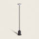 Image de Balise Extérieure LED 6.5W en Saillie sur Pied 60cm Dipdey