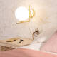 Image de Lampe Murale Métal et Verre Moonlight Design