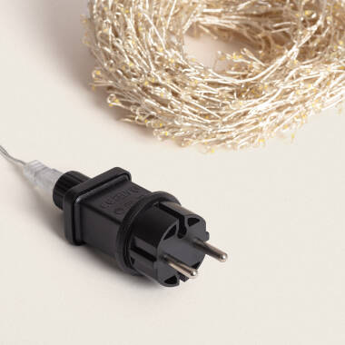 Immagine di Ghirlanda per Esterni in Fil di Ferro LED Cromato 5 m