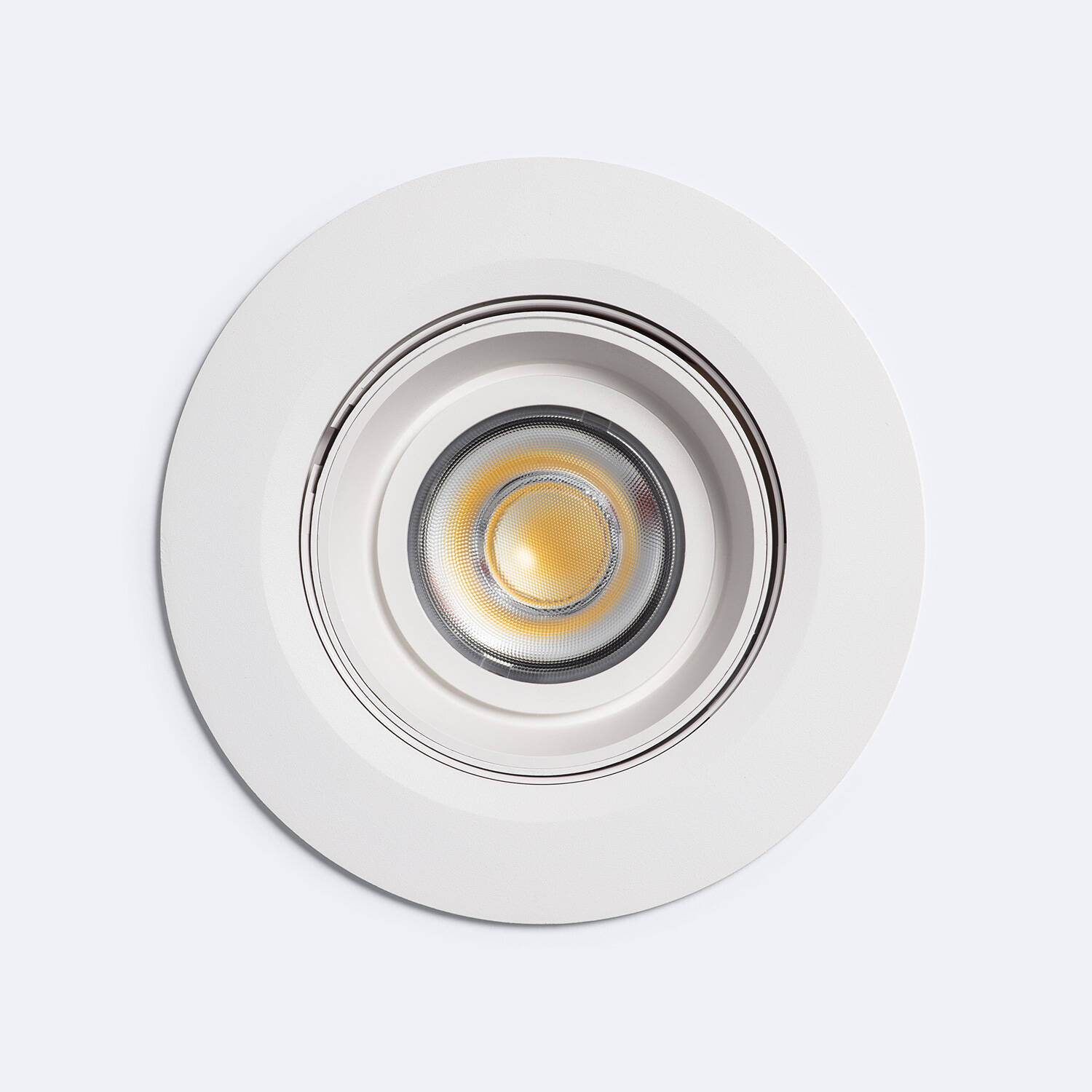 Oczko Downlight Nastawny Okrągły LED 38W Chip OSRAM 120 lm/W Biały LIFUD Anti-Flicker - widok 2
