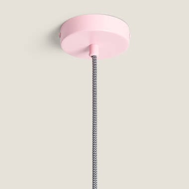 Immagine di Lampada a Sospensione per Bambini Metallo e Legno Demarga Camarena