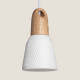Image de Suspension Céramique et Bois Retilles