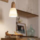 Image de Suspension Céramique et Bois Retilles