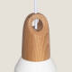 Image de Suspension Céramique et Bois Retilles