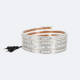 Afbeelding van Led Strip RBG 220V SMD 60 LED/m 10W/m Breedte 16mm te knippen om de 100cm IP65 met afstandbediening IR Op maat