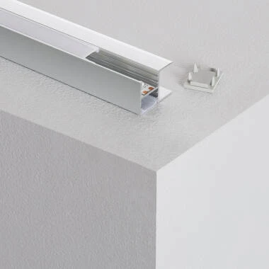 Profilé Aluminium Étagère pour Rubans LED jusqu'à 12 mm