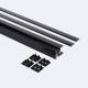 Afbeelding van Aluminium Profiel voor Plank met Doorlopende Afdekking voor LED Strips tot 12 mm