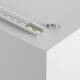 Image of Recessed Aluminium Profile with Continuous Cover for LED Strip up to 12mm