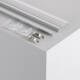 Image of Recessed Aluminium Profile with Continuous Cover for LED Strip up to 12mm