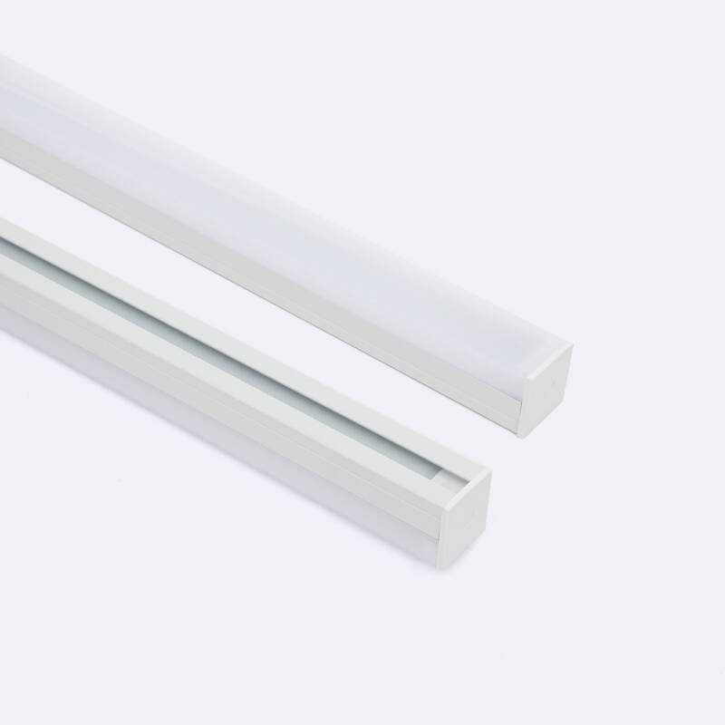Immagine di Profilo Alluminio a Sospensione 2m per Striscia LED fino a 17mm
