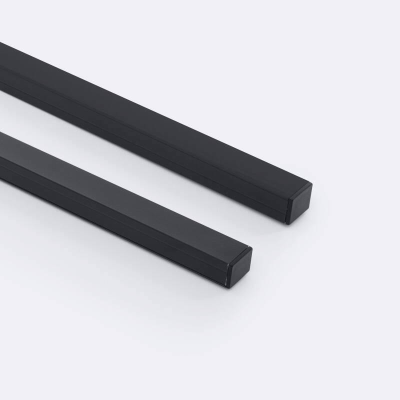 Image de Profilé Aluminium En Saillie pour Rubans LED jusqu'à 15 mm avec Capot Continu