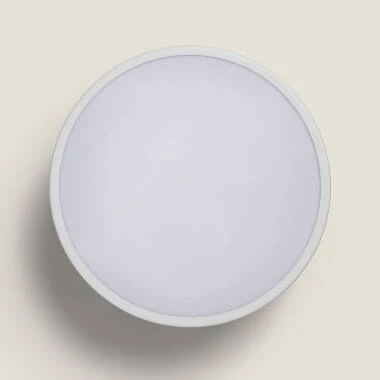 Immagine di Lampada da Soffitto LED 12W Legno e Metallo CCT Selezionabile Whisty