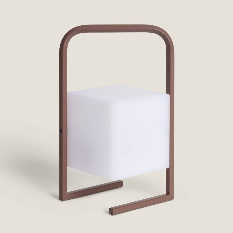 Image of Tiber Portable Outdoor LED Table Lamp with USB Rechargeable Battery