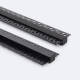 Afbeelding van Aluminium profiel met doorlopende deksel voor pleisterwerk/pladur voor LED-strip tot 15 mm