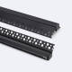 Image of Aluminium Profile with Continuous Cover Plasterboard for LED Strips up to 8mm 