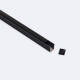 Image of Surface Mounted Mini Aluminium Profile with Continuous Cover for LED Strip up to 6mm