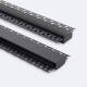 Bild von Aluminiumprofil Gipseinbau für LED Streifen bis 20mm mit durchgehender Abdeckung