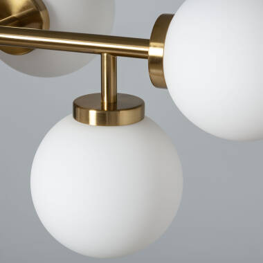 Immagine di Lampada a Sospensione Metallo e Vetro Lautrec