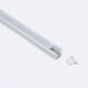 Bild von Aluminiumprofil Einbau Schmal für LED Streifen bis 6 mm mit durchgehender Abdeckung