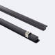 Produkt von Aluminiumprofil mit durchgehender Abdeckung Einbau Schmal 2m für LED Streifen bis 6 mm 