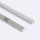Afbeelding van Aluminium hoekprofiel met ronde afdekking 2m voor LED-strip tot 5 mm