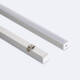 Bild von Aluminiumprofil Oberfläche 2m für LED Streifen bis 6 mm