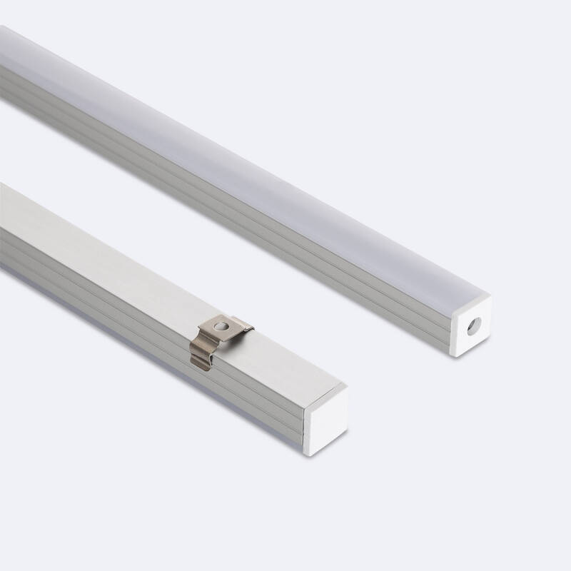 Bild von Aluminiumprofil Oberfläche 2m für LED Streifen bis 6 mm