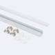 Afbeelding van Aluminium opbouwprofiel 2m voor LED-strip tot 8 mm