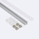 Immagine di Profilo in Alluminio da Superficie con Coperchio Continuo per Striscia LED fino a 13mm