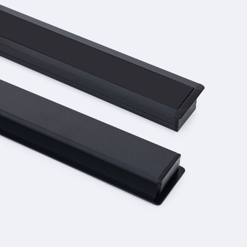 Afbeelding van Profiel Aluminium inbouw Laag profiel voor LED strips tot 25 mm