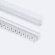 Bild von Aluminiumprofil Gipseinbau Ecke Innen LED Streifen bis 9 mm mit durchgehender Abdeckung