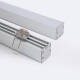 Bild von Aluminiumprofil Oberfläche mit durchgehender Abdeckung für LED Streifen bis 24 mm