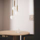 Image de Suspension Métal et Verre Tri Oto