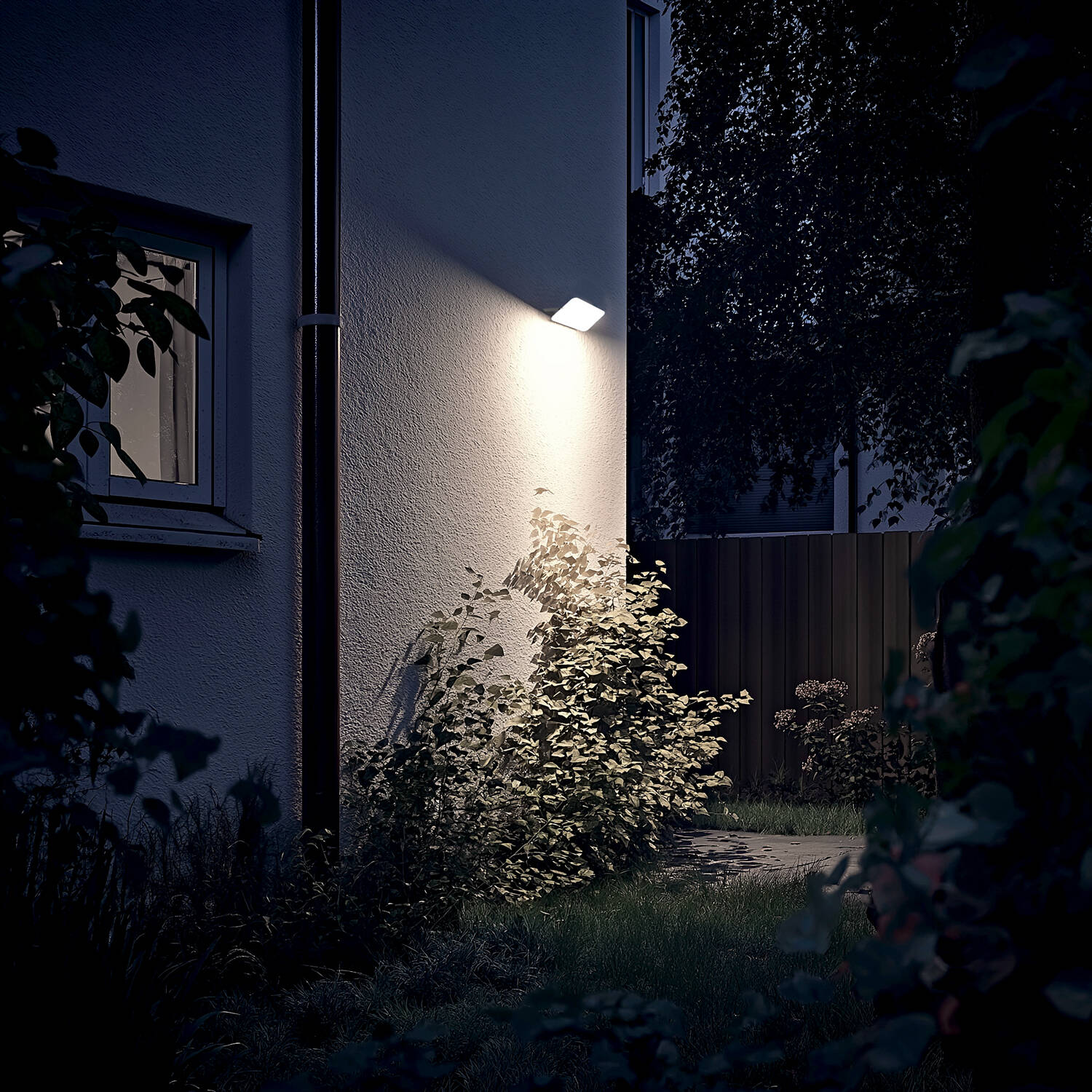 Naświetlacz LED 50W 120lm/W IP65 Slim Szklany Biały - parametry
