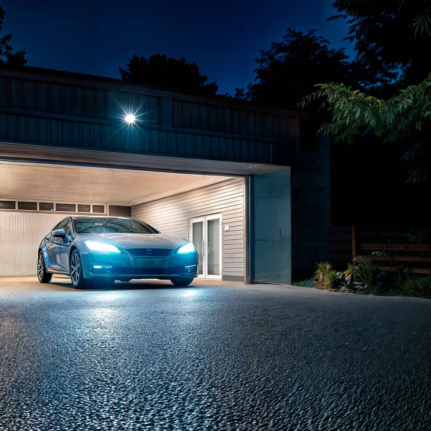 Naświetlacz LED 20W 120lm/W IP65 Slim Szklany Czarny - parametry