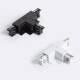 Afbeelding van Connector 'Left Side' Type T voor Borgia Inbouw Driefasige Aluminium Rail