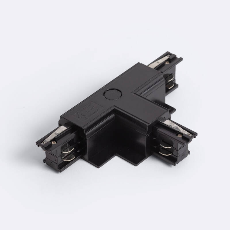 Afbeelding van Connector 'Left Side' Type T voor Borgia Inbouw Driefasige Aluminium Rail