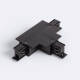 Afbeelding van Connector 'Left Side' Type T voor Borgia Inbouw Driefasige Aluminium Rail