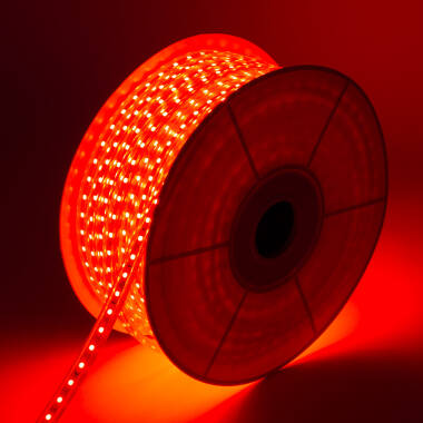 Image of PACK of 220V RGB LED Strips SMD5050 60LED/m
