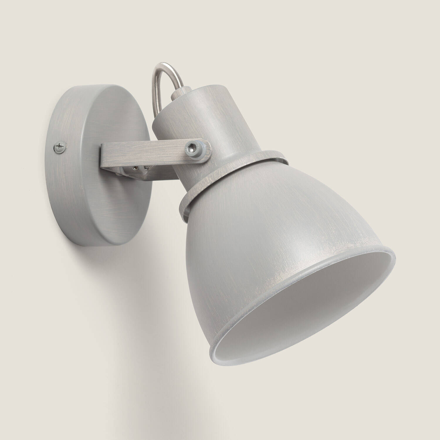 Lampa Ścienna Aluminiowa Nastawna 1 Reflektor Emery - widok 3
