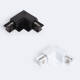Afbeelding van Connector 'Left Side' Type L voor Borgia Inbouw Driefasige Aluminium Rail