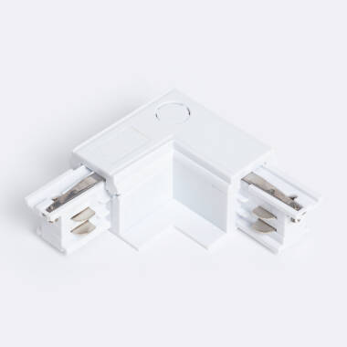 Connecteur “Left Side” Tipe L pour Rail Triphasé Encastré Aluminium