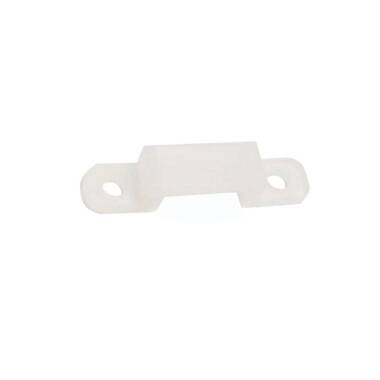 Clip Fissaggio in Silicone per Strisce LED 14x5mm