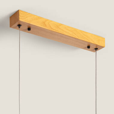Immagine di Lampada a Sospensione Lineare LED 30W Alluminio CCT Denzel