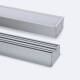 Image of Aluminium Architectural Large Profile with Continuous Cover for LED Strip up to 40mm 