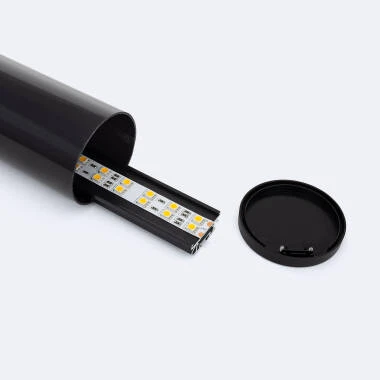 Profil Aluminiowy Zwieszany Okrągły 2 m do Taśmy LED do 22 mm