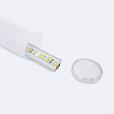 Hliníkový Profil Závěsný Kruhový 2m pro LED Pásky do 22 mm