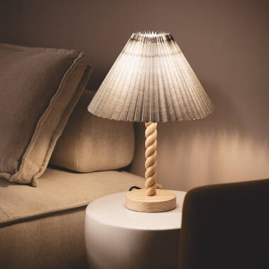 Immagine di Lampada da Tavolo Legno Moorea