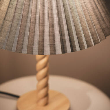 Immagine di Lampada da Tavolo Legno Moorea